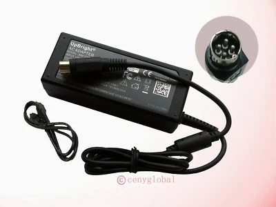12V AC / DC Adapter For Philips Magnavox 17MD255/17 LCD TV Charger Power Supply - Image 1 of 4