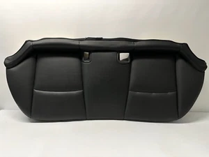 Infiniti Q50 2016-2020 fabricante de equipos originales cuero asiento trasero cojín banco negro - Imagen 1 de 8