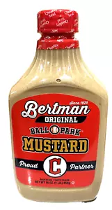 Bertman Original Cleveland's Famous Ball Park Mustard 16 oz - Picture 1 of 1