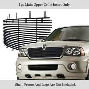 Fits 2003-2004 Lincoln Navigator Black Main Upper Billet Grille Insert - Bild 1 von 7