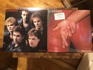 LOVERBOY VINYL LP Album LOT — GET LUCKY (1981) & KEEP IT UP (1983) — USED - Imagen 1 de 21