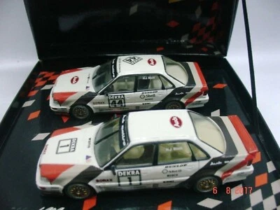WOW EXTREMELY RARE Audi V8  Quattro DTM 1990+1991 Stuck 1:43 Minichamps-Gift Box - Image 1 of 2