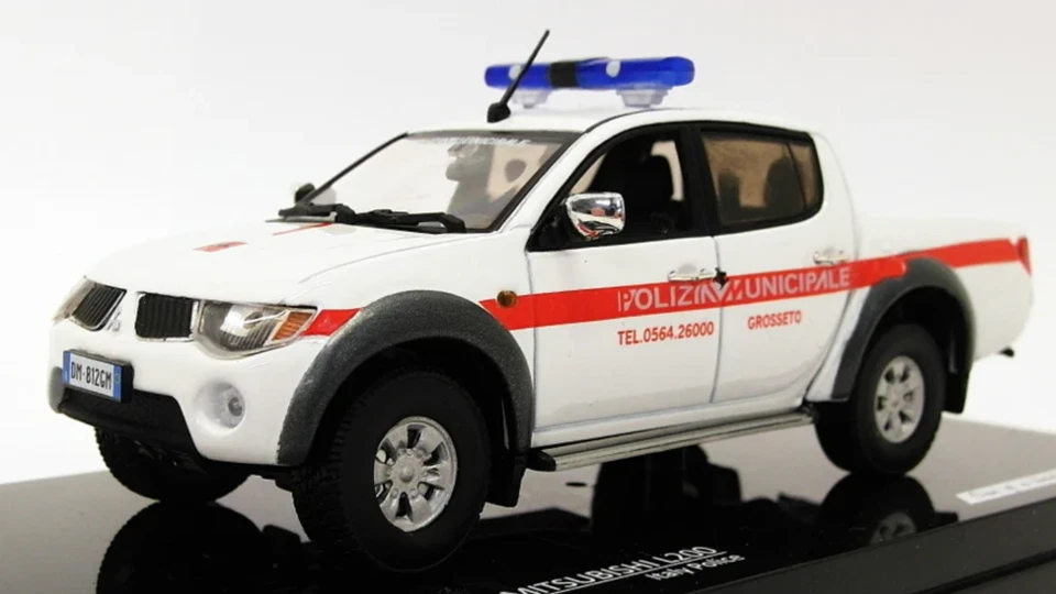 1/43 MITSUBISHI L200 ITALY POLICE (2006) - VITESSE 29342 - Immagine 1 di 1