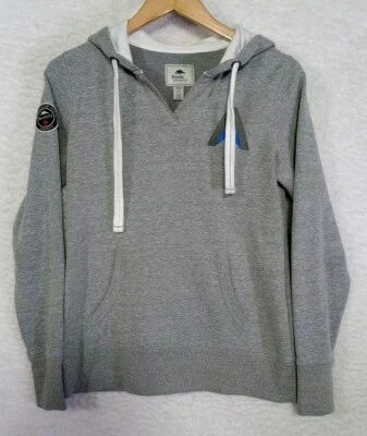 Roots 73 Hooded Pullover Sweatshirt Women's Size Small Gray Hoodie - Image 1 of 4