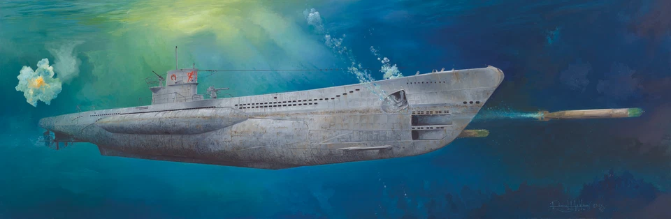 Trumpeter 06801 - 1:48 DKM U-Boat Tipo VIIC U-552 - Nuovo - Immagine 1 di 1