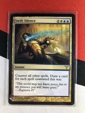 mtg Swift Silence - Dissension - Rare Magic The Gathering