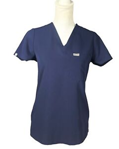 Figs Technical Collection Scrub Top Size XXS Blue Catarina One Pocket Medical