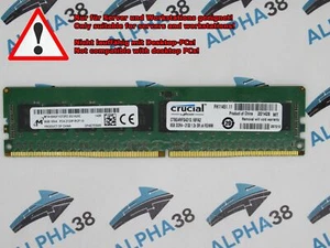 8 GB RDIMM ECC REG DDR4-2133 RAM HP 5038A-I 7038A-I Memoria Per Server - Foto 1 di 1