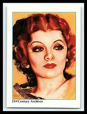 Myrna Loy 1994 21st Century Archives Hollywood Pinups #22 ~