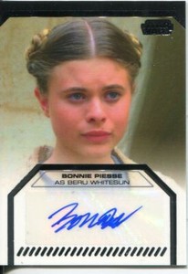 Star Wars Galactic Files Autograph Card Bonnie Piesse