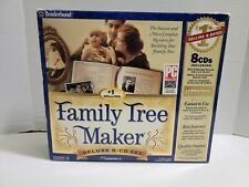 Family Tree Maker Deluxe 8-CD Set Version 6 (Windows 95/98)