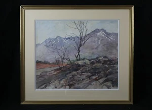 André RAGOT (1894-1971) Acuarela Paisaje De Montaña Pierre Loti Extremo Oriente - Imagen 1 de 6