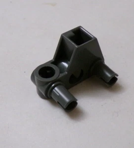 Lego x1 Dark Bluish Gray Bionicle Rhotuka Connector Block, 50901 (028-224) - Picture 1 of 1
