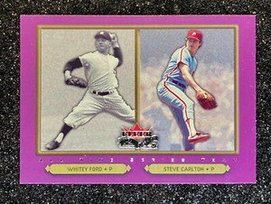 2002 Fleer Whitey Ford/Steve Carlton All-Time Series Team #99 Baseball (HOF)