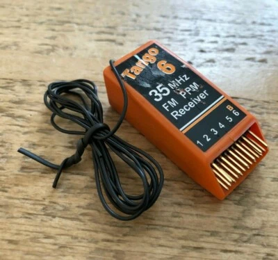 Tango 6 - 6-KANAL R/C FUNK STEUERUNGSEMPFÄNGER 35 MHz S/C wie Webra Nano S6 - Bild 1 von 4