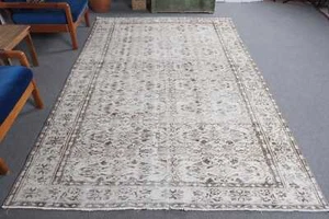 Türkischer Teppich, Teppiche für große, 9,3x6 ft große Teppich, Vintage Teppich, moderner Teppich - Bild 1 von 10