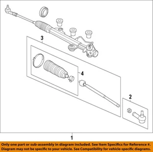 FORD OEM 15-19 Transit-150 Steering Gear Linkage-Outer Tie Rod BK2Z3A130A - Picture 1 of 1