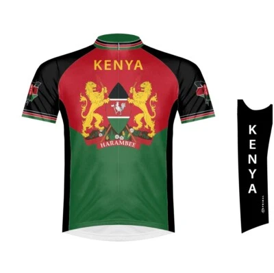 Camiseta Kenia _S - Ciclismo, Kenia Ciclismo Jersey - Camisa Kenia Bike, Kenia Riders Foto 1 de 2