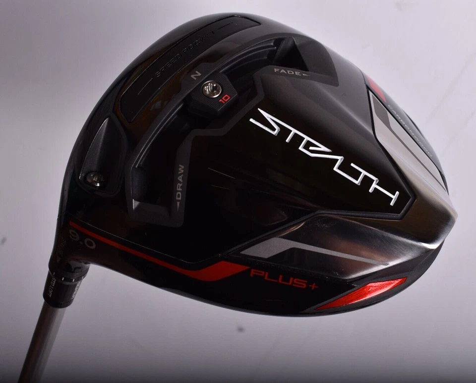 TAYLORMADE STEALTH PLUS 1 WOOD DRIVER GOLF CLUB 9 XSTIFF FLEX GRAPHITE LEFT HAND - Image 1 of 4