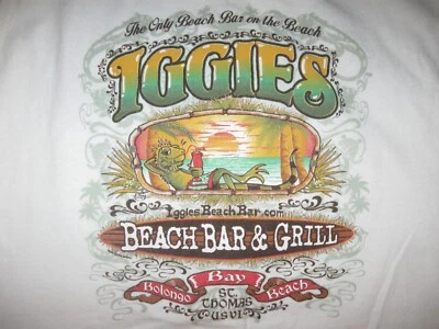 Camiseta sin mangas IGGIES BEACH Bar & Grill St. Thomas USVI para mujer 2XL DAMAS ADULTAS Foto 1 de 4