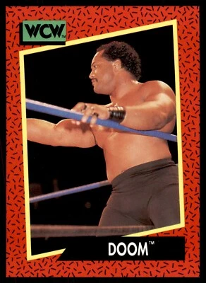 1991 Impel WCW Doom #141 Rookie Card RC Ron Simmons & Butch Reed (2B5) - Image 1 of 2
