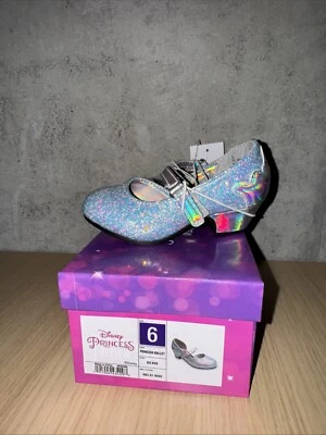 Disney Princess Dress Up Ballet Shoes Heels Toddler Size 6 Girls Ariel Moana - Image 1 of 3