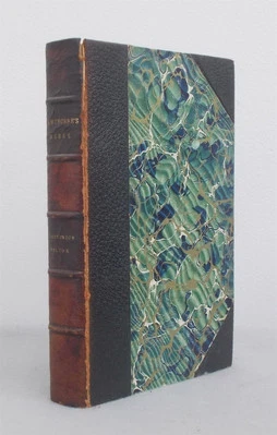 1891 SEPTIMUS FELTON by Nathaniel Hawthorne ANTIQUE LEATHER Ancestral Footstep - Image 1 of 4