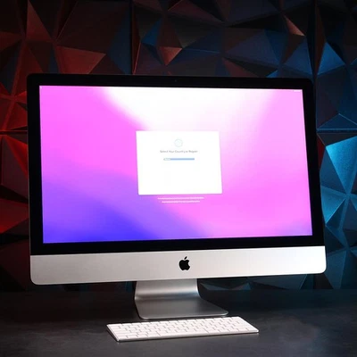Apple iMac 27" Retina 5k (2017) / Core i5 (3,5 GHz), 8 GB, Pro 575, 2 TB FD - Bild 1 von 4
