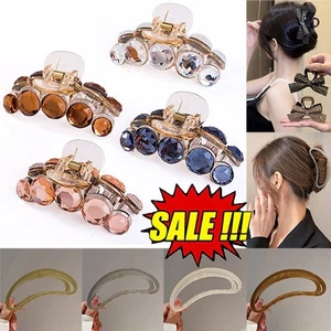 M/L Hairpin Hair Clips Hair Claw Girl Clamp Hair Accessories Clip Women AU ~ - Foto 1 di 23