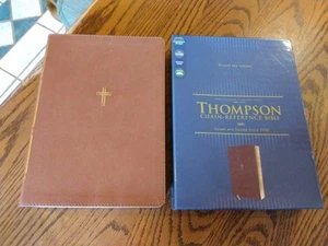 NASB Thompson Chain-Reference Bible Leathersoft Brown 1995 Text ~Retail 84.99 - Bild 1 von 12