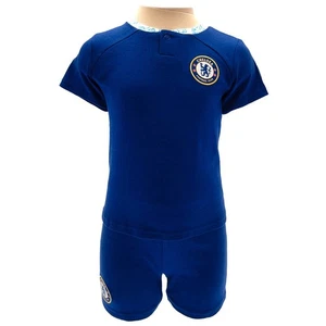 Chelsea FC Shirt & Short Set LT - Picture 1 of 5