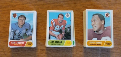1968 Topps Football Card Singles - Create Own Lot - Image 1 of 4
