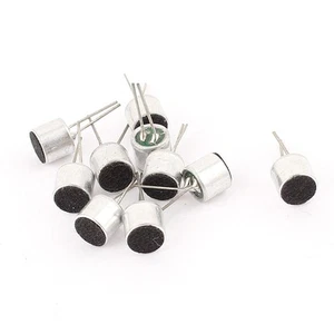 Mini micrófono condensador pasante pasante pasante pastilla 10 piezas 6 mm x 5 mm - Imagen 1 de 1