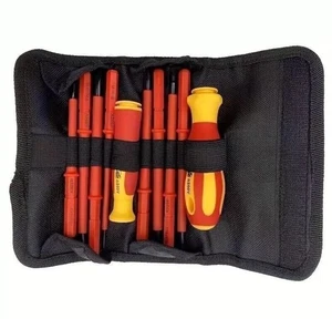 🇬🇧 VDE Electrician Screw Driver Insulated  Electrical head Magnetic Tips Uk B - Picture 1 of 12