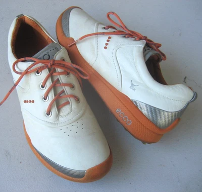 Zapatos de golf Ecco para mujer talla 40/9 marfil cuero yak biom Hydromax zapatillas Foto 1 de 4