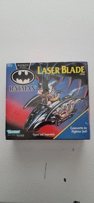 Винтажный 1991 Batman возвращается коллекции лазерное лезвие цикл Kenner новый Keaton - Изображение 1 из 4