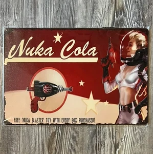 Fallout Nuka Cola Nuka Blaster 8 x 12 Novelty Metal Sign Made In USA New! - Picture 1 of 2