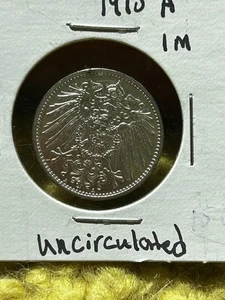 Germany 1915A 1 Mark Attractive AU/BU - Picture 1 of 4