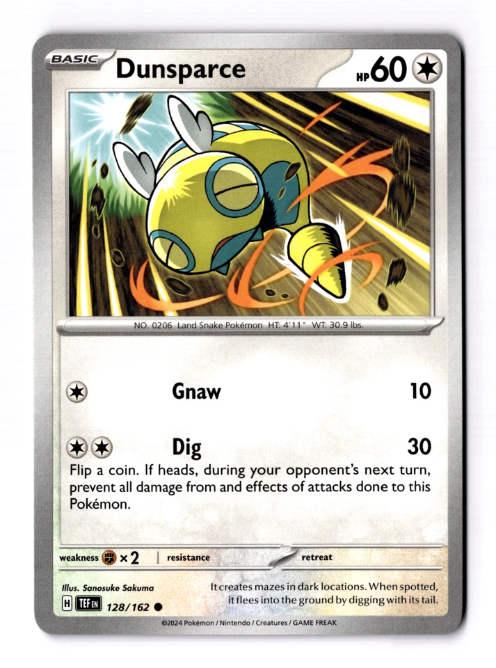 Dunsparce 128/162 SV05: Temporal Forces Regular - Image 1 of 3