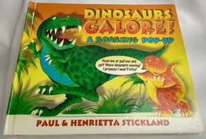 Dinosaurs Galore! A Roaring Pop-up Paul & Henrietta Stickland 1994 - Foto 1 di 10
