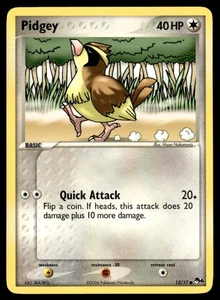 Juego de cartas coleccionables Pokémon Pidgey Common Normal POP Series 4 012/017 casi nuevo - Imagen 1 de 2