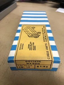 Circus Craft CW18 HO Scale Goliath Wagon Kit - Picture 1 of 3