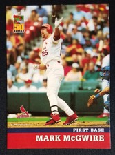 2001 Topps Post Collector's Series #6 Mark McGwire St. Louis Cardinals NM-MINT++