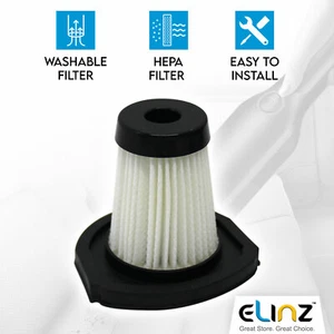 Elinz Washable HEPA Filter for Cordless Mini Handheld Car Vacuum Cleaner - Picture 1 of 5