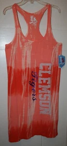 E5 College Classics Damen Kleid Tank Clemson Tigers Batik Orange Größe Medium - Bild 1 von 6