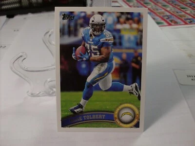 2011 Topps Football   #38 - Mike Tolbert - San Diego Chargers   (3082) - Image 1 of 2