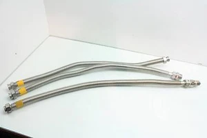 3 Parker FC150-030 Stainless Steel Flexible Convoluted NG/Propane Gas Hose 30" - Picture 1 of 1