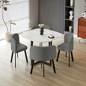 Oliver Nesting Dining Table set Square - Picture 1 of 28