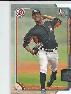 Jarlin Garcia Miami Marlins 2015 Bowman Prospects - Bild 1 von 2
