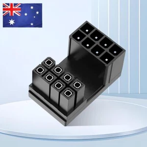ATX 8Pin 180 Degree Angled Connector GPU Graphics for Desktops Graphics Card - Afbeelding 1 van 18